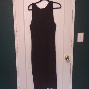 WHBM Black Bodycon Dress Size L